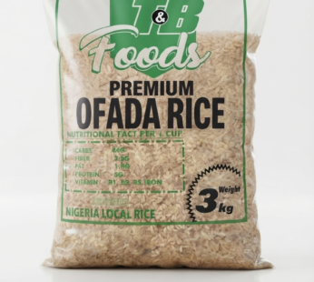 T&B Ofada Rice 3Kg