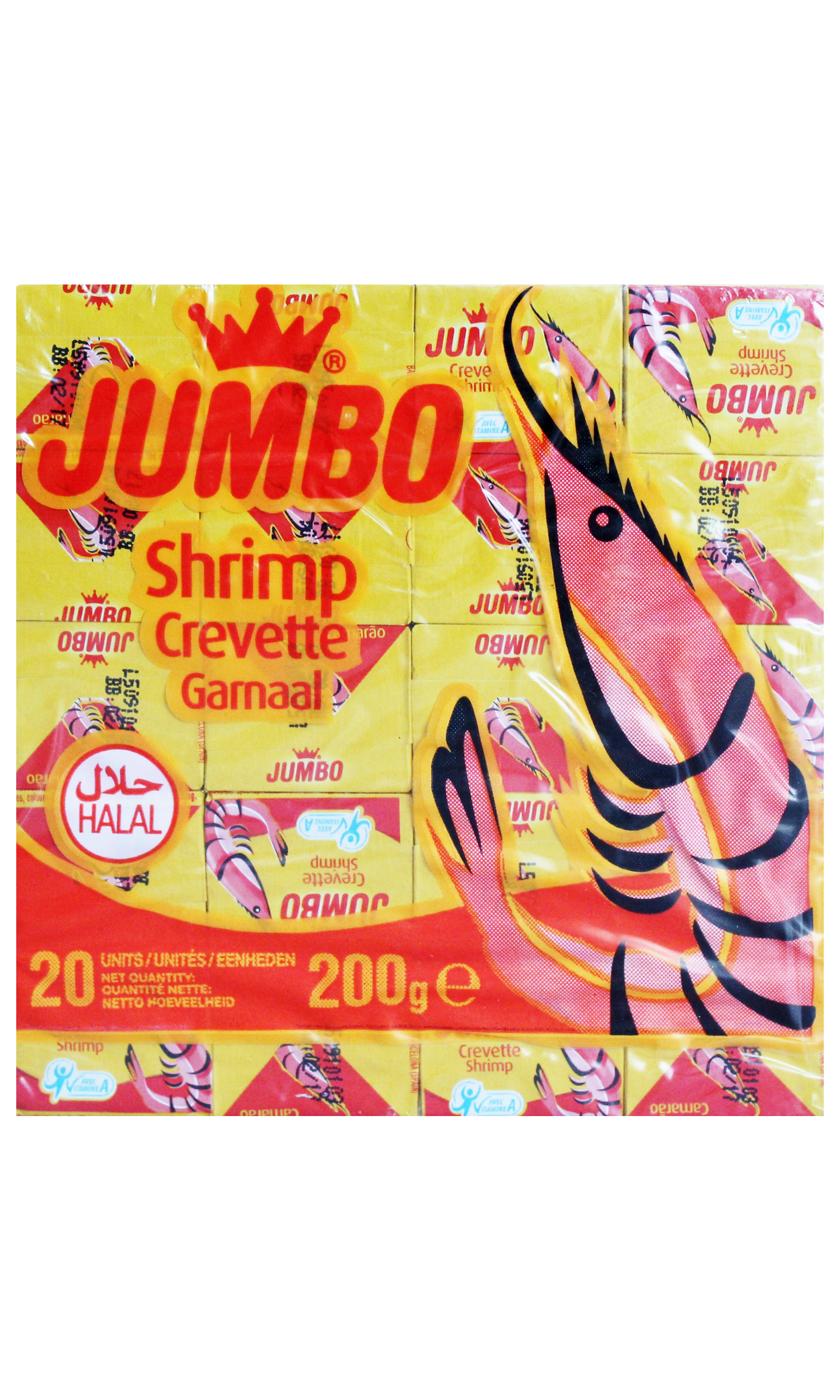 Jumbo Crevette (Shrimp) Cubes 24g