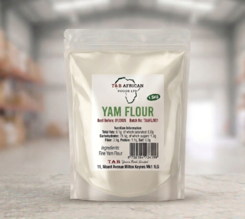 T And B African Foods Yam Flour